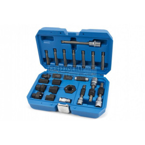 HBM 23-delige dynamo Pully verwijderingsset en montageset. reparatieset