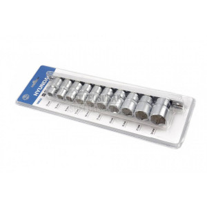 HYUNDAI 10-delige 1/2" dopsleutel set CrV Op Kaart