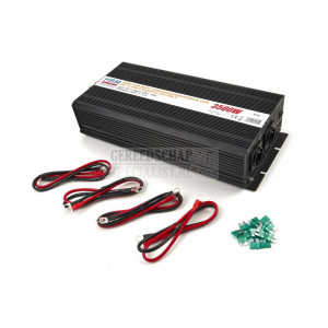HBM 3500 Watt spanningsomvormer van DC 12 Volt naar AC 230 Volt