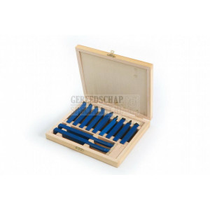 HBM 12 x 12 mm - 11-delige widia beitelset