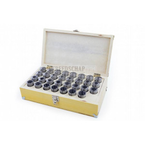 HBM 31-delige 5-C Hele maten spantangenset