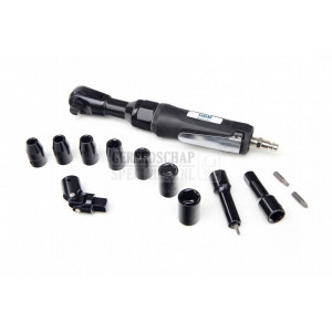 HBM 17-delige 1/2" slagratelset