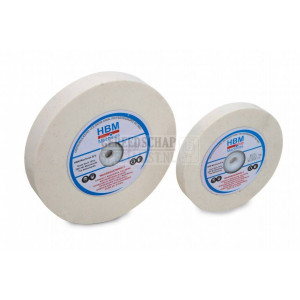 HBM 200 x 30 mm slijpsteen voor HSS - WIT Gritt 120