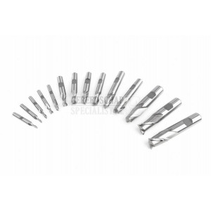 HBM HSS 8% Cobalt spiebaanfrees 6 mm