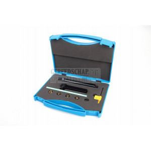 HBM 12 x 12 - 9-delige binnen / buitendraadsnijbeitelset