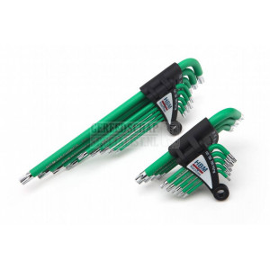 TORX lange inbussleutelset 9-delig