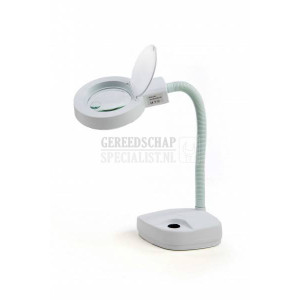 HBM verstelbare loupelamp met LED verlichting KLEIN