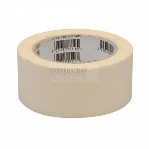 Fixman afplaktape, zwakke lijmlaag 25 mm x 50 m