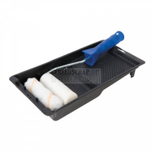 SILVERLINE mini roller en tray set 100 mm