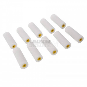 SILVERLINE mini verfroller 100 mm - Lak, (10 stuks)
