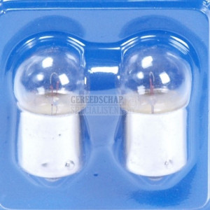 Lampje bol 12V-5W 2 stuks