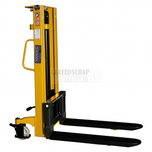Stapelaar 1000 Kg (verstelbare vorken)
