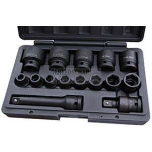 RODAC krachtdoppenset 1/2" 15-delig RO-RA8691