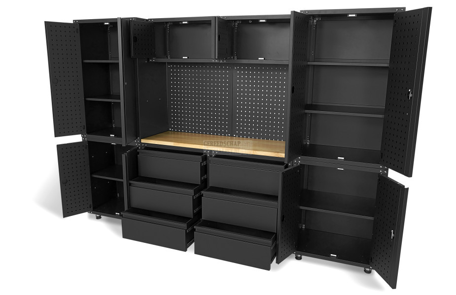 Stortkoker - met draagconstructie - 10m - 11-delig - 60-41 cm