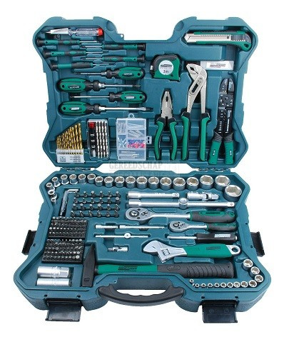 Brüder Mannesmann 41 Piece Socket Set Bamboo
