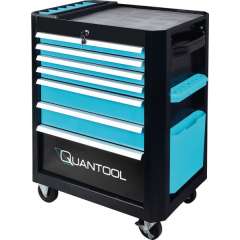 QUANTOOL 217-delige gereedschapswagen