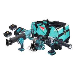 MAKITA 18V accu 5Ah combi gereedschapset