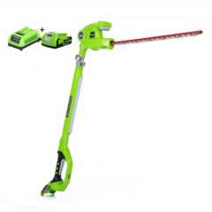 GREENWORKS 24V accu heggenschaar longreach 4.0Ah accu