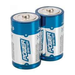 SILVERLINE type D SUPER Alkaline batterijen LR20, 2 pk.