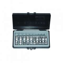10-delige set 3/8" kniedoppen 