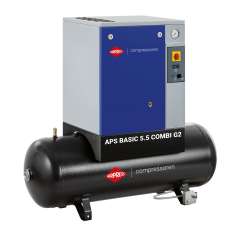 AIRPRESS 400V schroefcompressor combi APS 5.5 basic