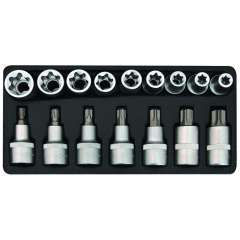 Torxdoppenset 1/2" 16 delig