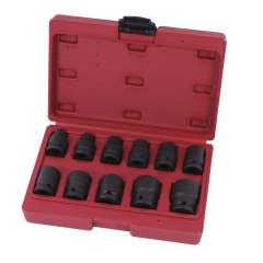 Impact doppen 1/2" 11 delig