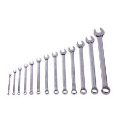 Steek/ringsleutel extra lang 3/8" professioneel
