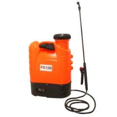 Rugspuit op accu 15 liter