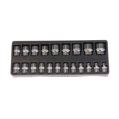 Doppen los 1/2" 21 delig metrisch