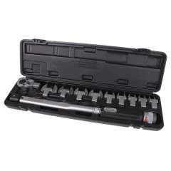 Momentsleutel 1/2" 40-200nm  steeksleutel koppen