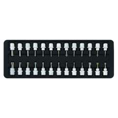 Bit doppenset 3/8" 26 dlg