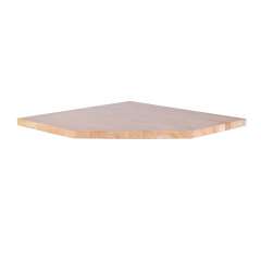 Werkblad Massief hout voor hoekkast 864 x 36 x 864 x 1223mm