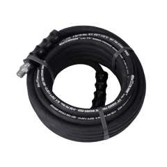 Blushield Rubber hogedrukreiniger slang aramide gevlochten 10mm x 20mtr