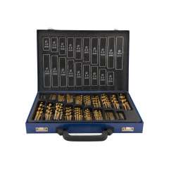 170-delige HSS borenset (titanium coated)