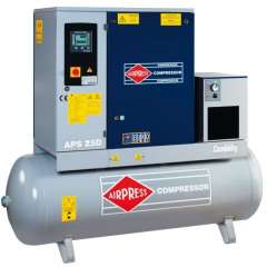 AIRPRESS 400V schroefcompressor combi 7.5 DRY