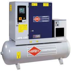 AIRPRESS 400V schroefcompressor CSA 15 combi dry