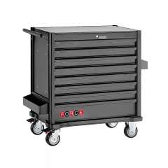 FORCE  610-delige BLACK EDITION gereedschapswagen (10318M-610A)