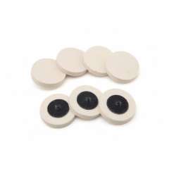 HBM 75 mm polijstvilt met roll on opname