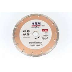 HBM 230 mm diamant doorslijpschijf open
