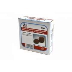 HBM 40-delige 150 mm gerperforeerde Velcro schuurschijvenset