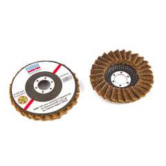 HBM 115 mm lamellen polijst en schuurschijf voor haakse slijper GROF