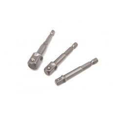 HBM 3-delige bit - Dop adapterset met HEX aansluiting