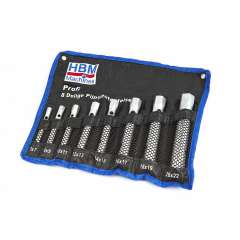 HBM PROFI 8-delige pijpsleutelset