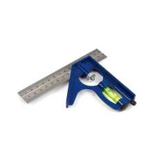 SILVERLINE 150 mm. combinatie winkelhaak