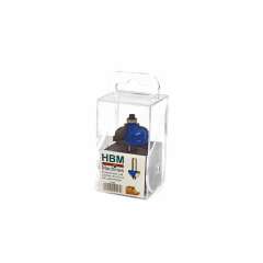 HBM PROFI HM profielfrees. lijstfrees R8 x 32 mm met geleidelager