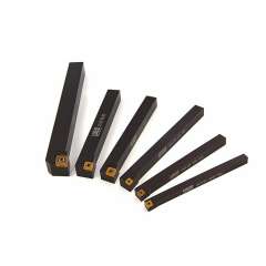 HBM 14 mm mesbeitel RECHTS met HM wisselplaat