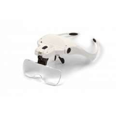 HBM LUXE loupe bril met 4 Lenzen