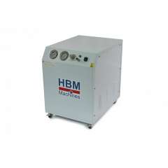 HBM Dental 1500 Watt 50 Liter PROFI LOW NOISE compressor