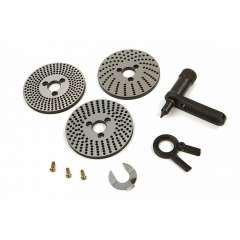 HBM set DP-1 verdeelschijvenset. 110 - 125 - 160 mm PROFI verdeeltafel